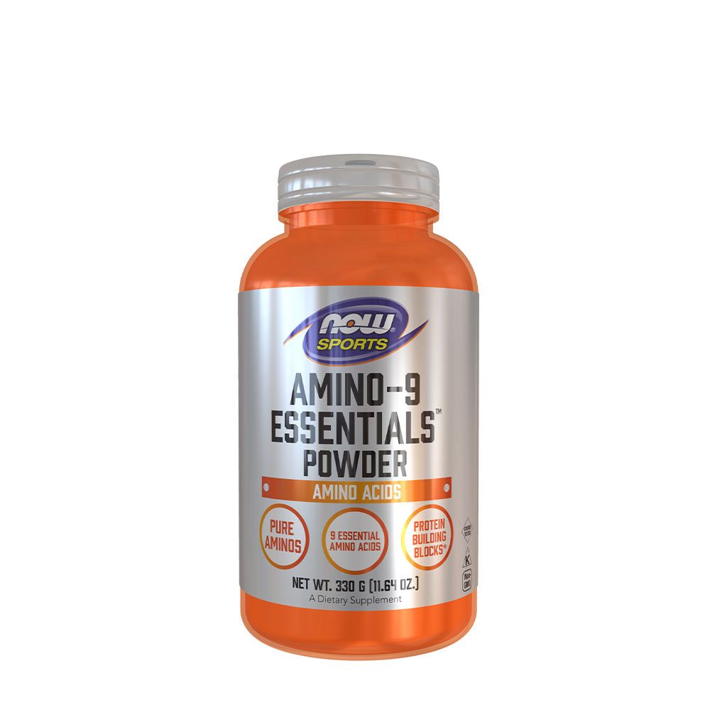 NOW - ESSZENCIÁLIS AMINO-9 POR - AMINO.9 ESSENTIALS POWDER - 330 G