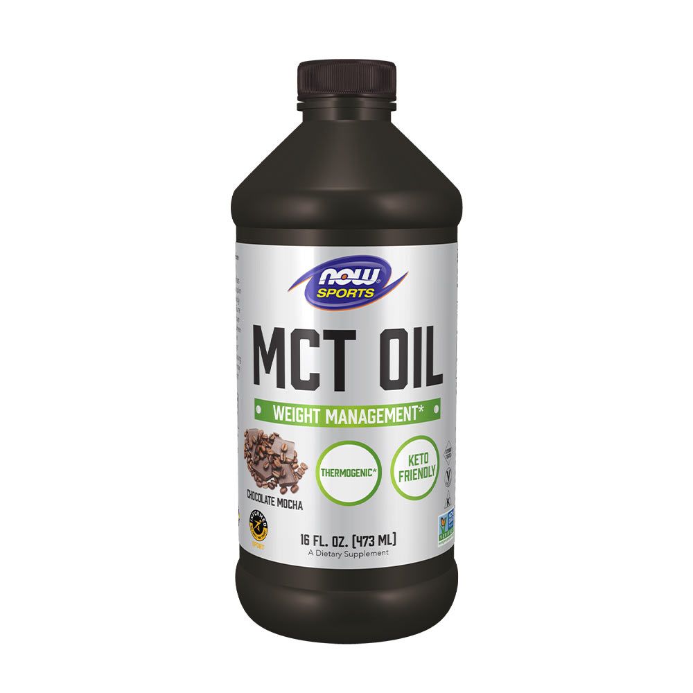 NOW - MCT OLAJ - MOCHA CSOKOLÁDÉ - 473 ML