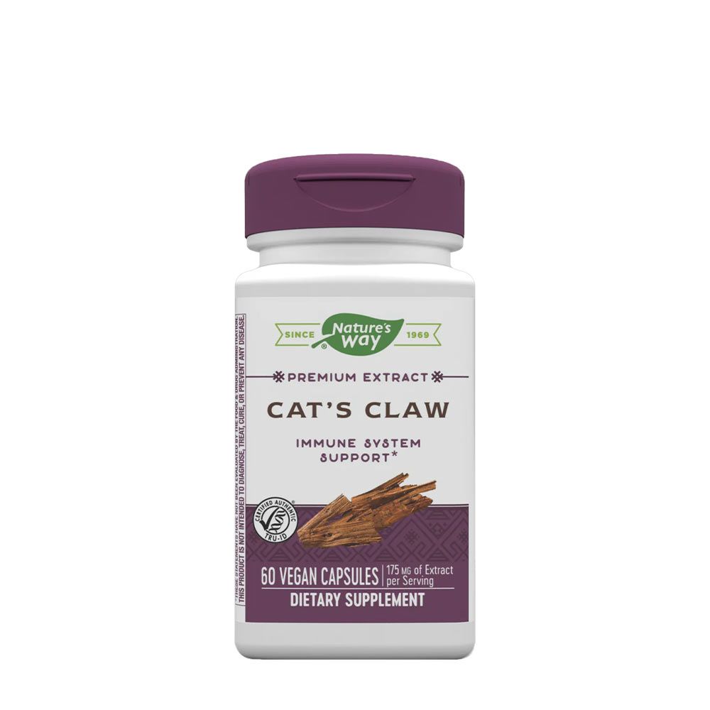 NATURE'S WAY - CAT’S CLAW PREMIUM EXTRACT - 60 KAPSZULA