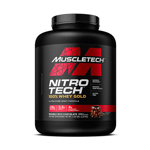 MUSCLETECH - NITRO TECH 100% WHEY GOLD - 5 LBS - 2273 G