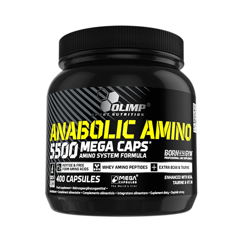 OLIMP SPORT - ANABOLIC AMINO 5500 MEGA CAPS - 400 KAPSZULA