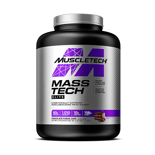 MUSCLETECH - MASS TECH ELITE - ADVANCED MUSCLE MASS GAINER - 7 LBS - 3180 G