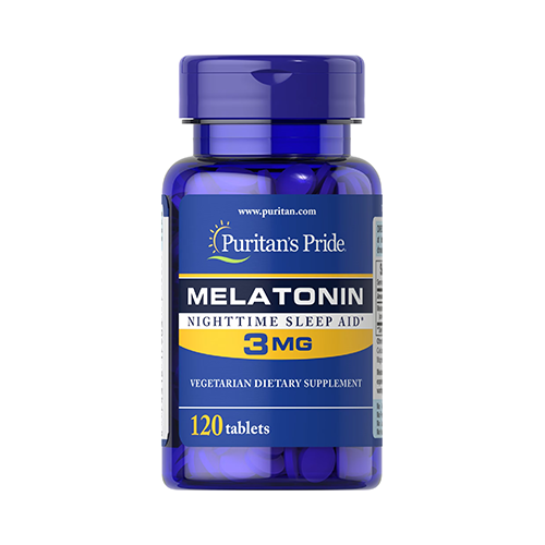 PURITANS PRIDE - MELATONIN 3 MG - 120 TABLETTA