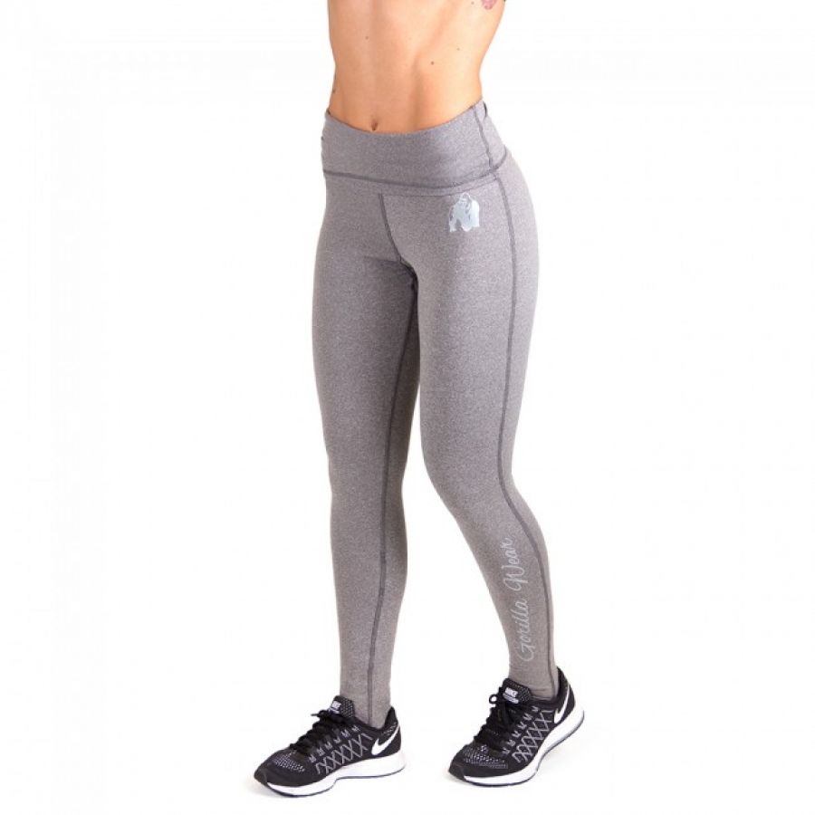 GORILLA WEAR - ANNAPOLIS WORKOUT LEGGING - SZÜRKE