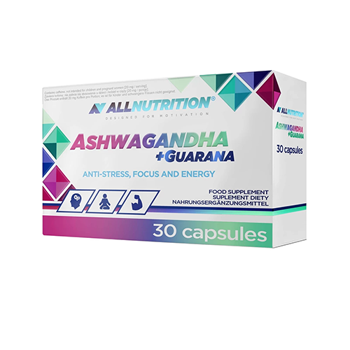 ALLNUTRITION - ASHWAGANDHA+GUARANA - 30 KAPSZULA