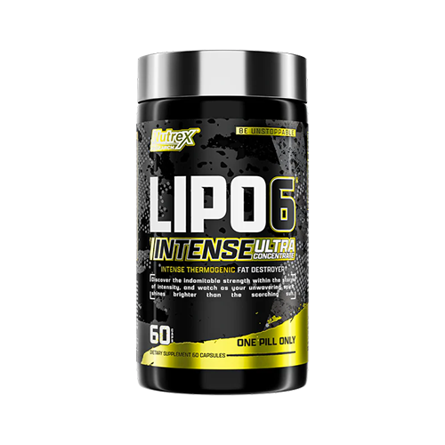 NUTREX - LIPO-6 BLACK INTENSE ULTRA CONCENTRATE - ULTRAKONCENTRÁLT ZSÍRÉGETŐ FORMULA - 60 KAPSZULA