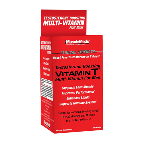 MUSCLEMEDS - VITAMIN T - TESZTOSZTERON FOKOZÓ - 90 TABLETTA