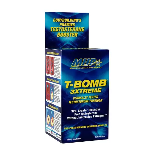 MHP - T-BOMB 3XTREME - TESZTOSZTERON FOKOZÓ FORMULA - 168 TABLETTA