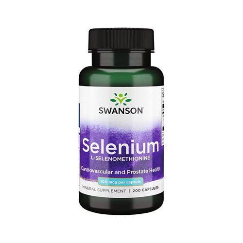 SWANSON - SELENIUM 100 MCG - 200 KAPSZULA