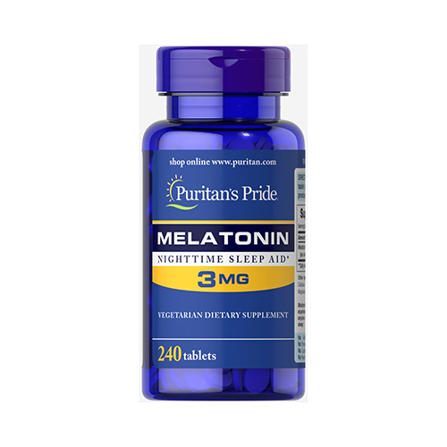 PURITANS PRIDE - MELATONIN 3 MG - 240 TABLETTA