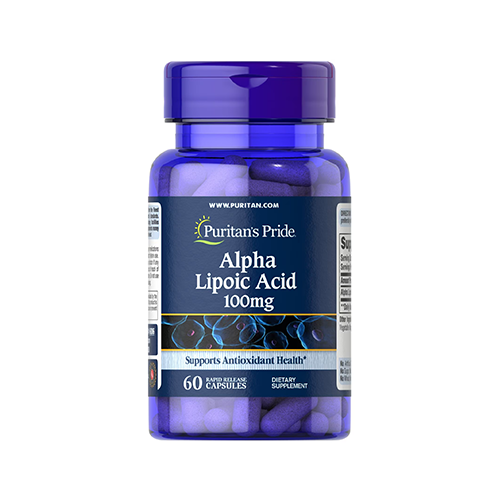 PURITANS PRIDE - ALPHA LIPOIC ACID 100 MG - 60 KAPSZULA