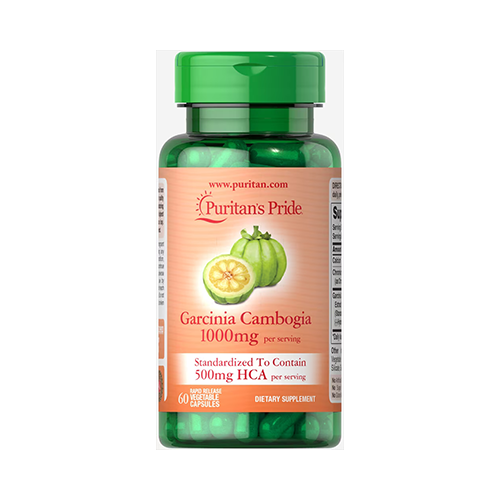 PURITANS PRIDE - GARCINIA CAMBOGIA 500 MG - 60 KAPSZULA