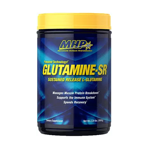 MHP - GLUTAMINE-SR - ELNYÚJTOTT ADAGOLÁSÚ GLUTAMIN POR - 2,2 LBS - 1000 G