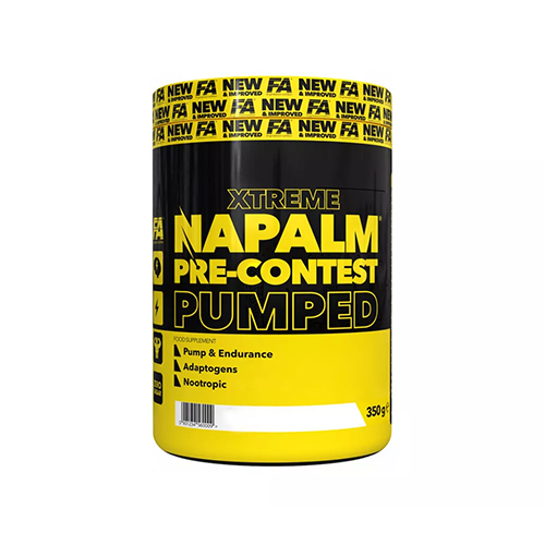 FA - XTREME NAPALM PRE-CONTEST PUMPED - EDZÉS ELŐTTI ENERGIZÁLÓ - 350 G