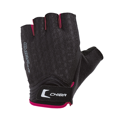 CHIBA GLOVES - LADY AIR GLOVES - NŐI EDZŐKESZTYŰ - FEKETE/RÓZSASZÍN