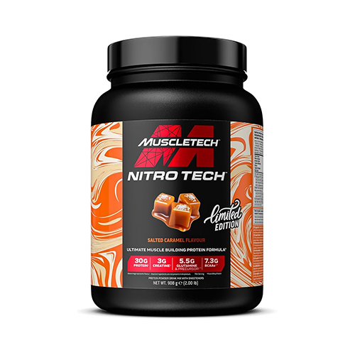 MUSCLETECH - NITRO TECH WHEY PROTEIN - 2 LBS - 908 G