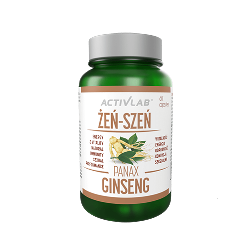 ACTIVLAB - ŻEŃ-SZEŃ PANAX GINSENG - 60 KAPSZULA