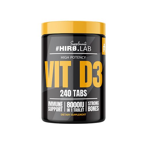 HIRO.LAB - VITAMIN D3 8000 IU - 240 KAPSZULA