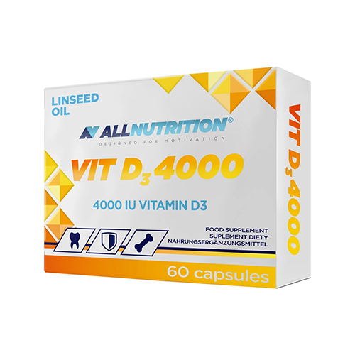 ALLNUTRITION - VITAMIN D3 4000 IU - 60 KAPSZULA