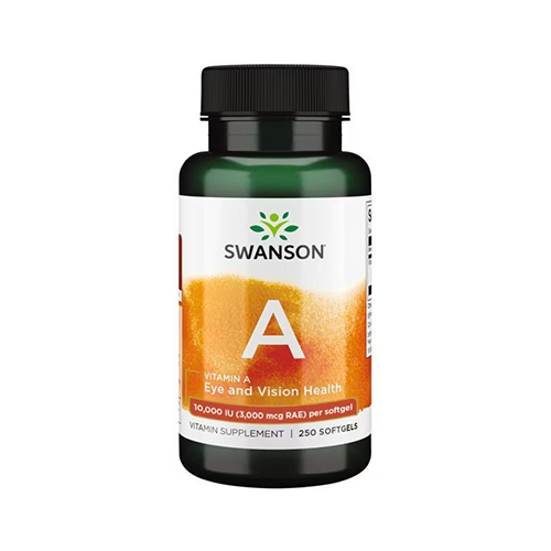 SWANSON - VITAMIN A 3000 MCG - 250 KAPSZULA