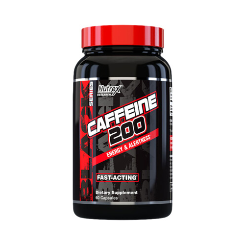 NUTREX - CAFFEINE 200 - ENERGY & ALERTNESS - 60 KAPSZULA