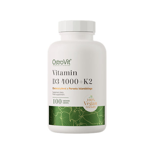 OSTROVIT - VITAMIN D3 4000+K2 VEGE - 120 KAPSZULA