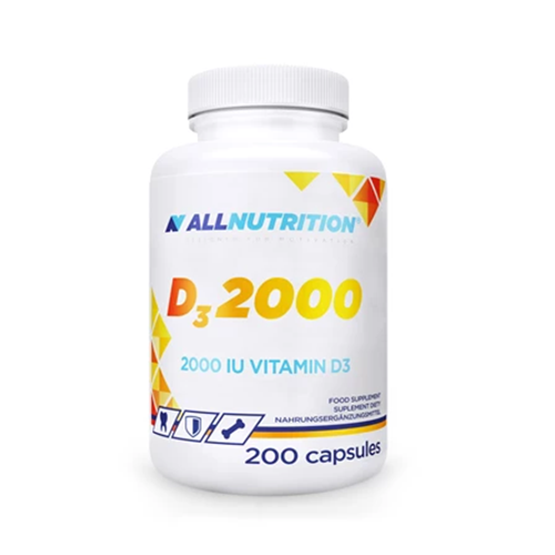 ALLNUTRITION - VITAMIN D3 2000 IU - 200 KAPSZULA