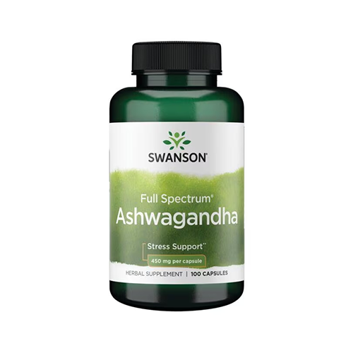 SWANSON - ASHWAGANDHA 450 MG - 100 KAPSZULA