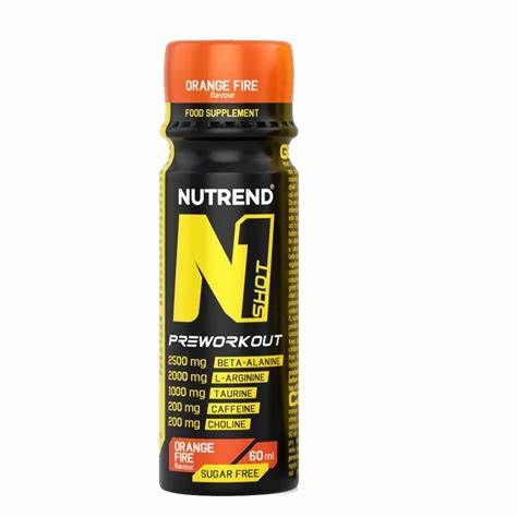 NUTREND - N1 PRE-WORKOUT BOOSTER SHOT - 60 ML