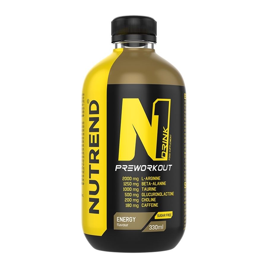 NUTREND - N1 PRE-WORKOUT ENERGY DRINK - 330 ML