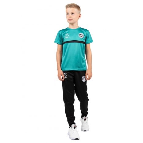 GORILLA WEAR - VERNON KIDS T-SHIRT - GYEREK PÓLÓ - TEAL GREEN/KÉKESZÖLD