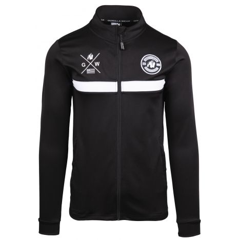 GORILLA WEAR - VERNON KIDS TRACK JACKET - GYEREK PULÓVER - BLACK/FEKETE