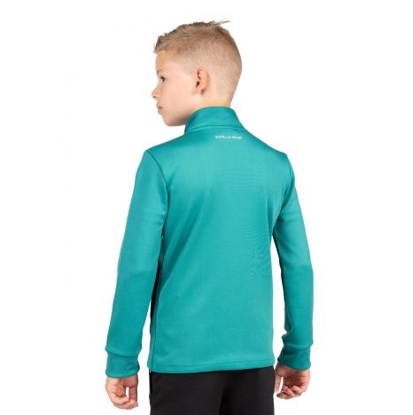 GORILLA WEAR - VERNON KIDS TRACK JACKET - GYEREK PULÓVER - TEAL GREEN/KÉKESZÖLD