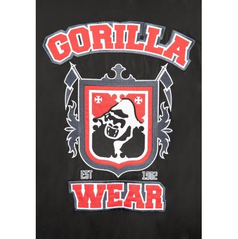 GORILLA WEAR - COVINGTON BOMBER JACKET - FÉRFI KABÁT - BLACK/FEKETE