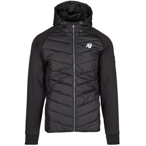 GORILLA WEAR - FELTON JACKET - FÉRFI KABÁT - BLACK/FEKETE