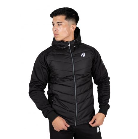 GORILLA WEAR - FELTON JACKET - FÉRFI KABÁT - BLACK/FEKETE