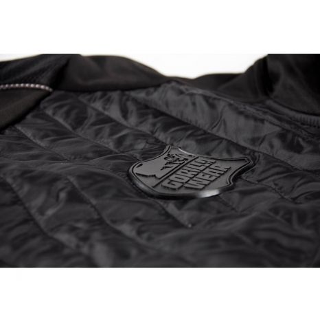 GORILLA WEAR - JEFFERSON FRONT PADDED JACKET - FÉRFI KABÁT - BLACK/FEKETE