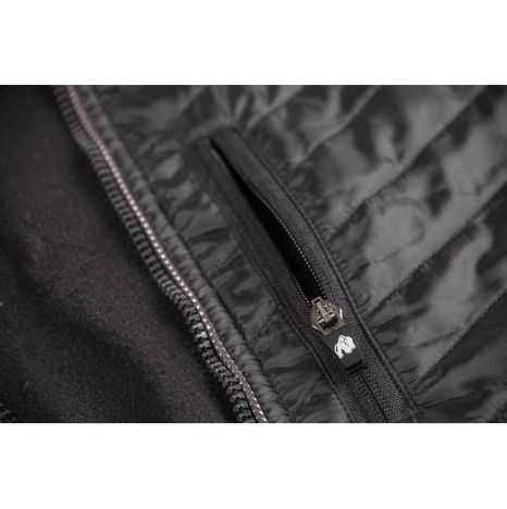 GORILLA WEAR - JEFFERSON FRONT PADDED JACKET - FÉRFI KABÁT - BLACK/FEKETE