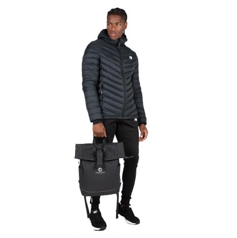 GORILLA WEAR - OSBORN PUFFER JACKET - FÉRFI KABÁT - BLACK/FEKETE