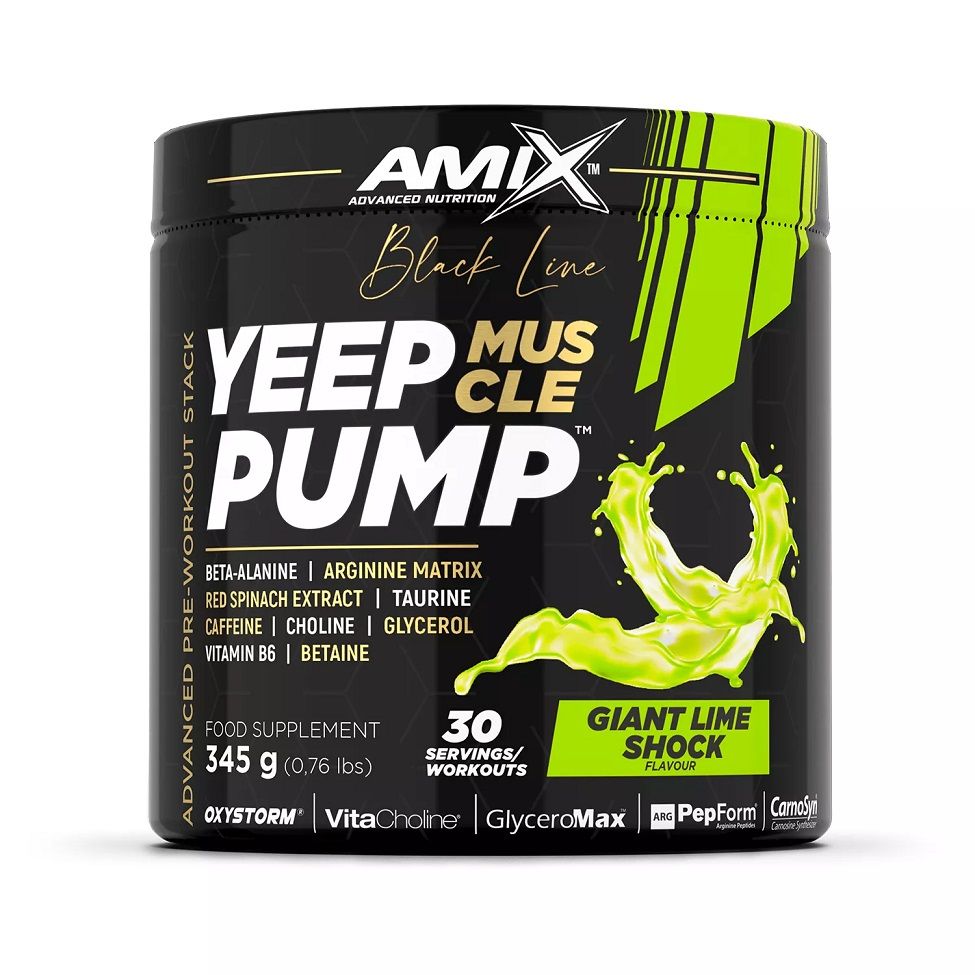 AMIX - BLACK LINE YEEP MUSCLE PUMP - 345 G