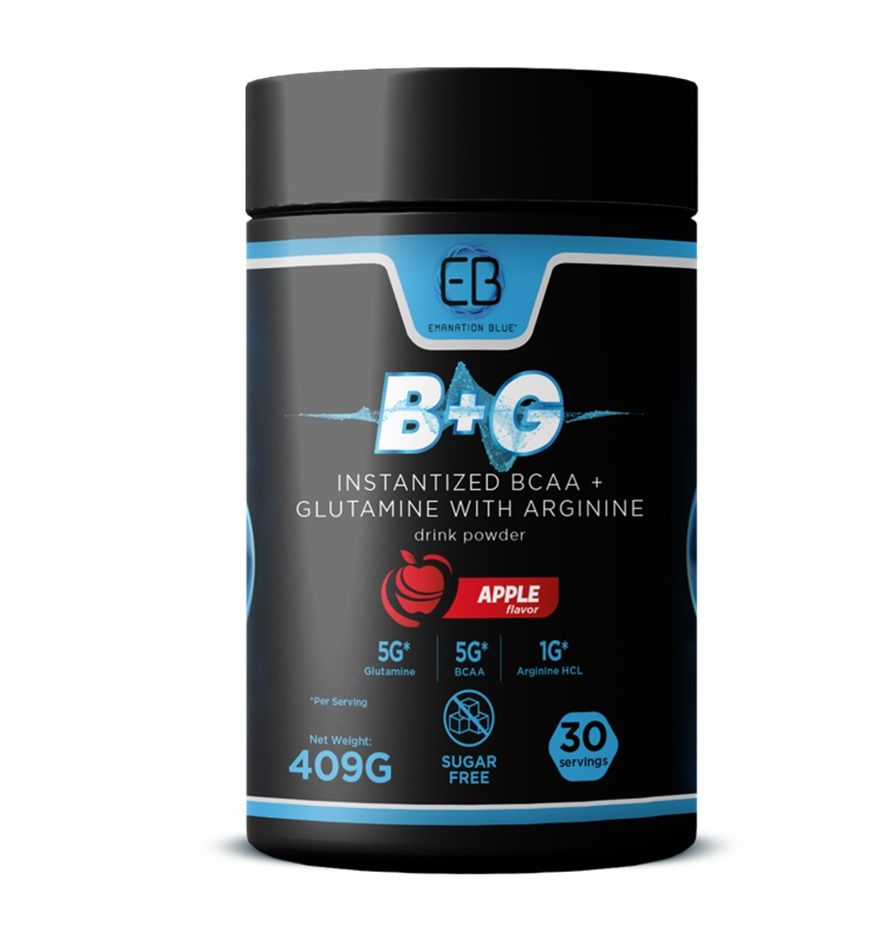 EMANATION BLUE - B+G - INSTANT BCAA + GLUTAMIN ARGININNEL - 409 G