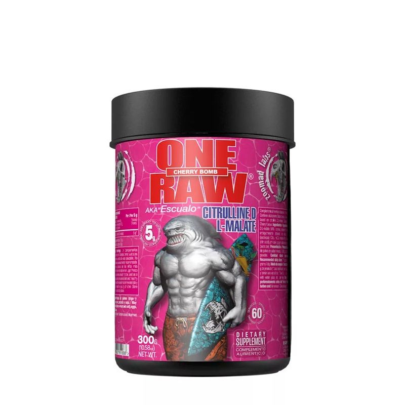 ZOOMAD LABS - ONE RAW - CITRULLINE D L-MALATE FORMULA - 300 G