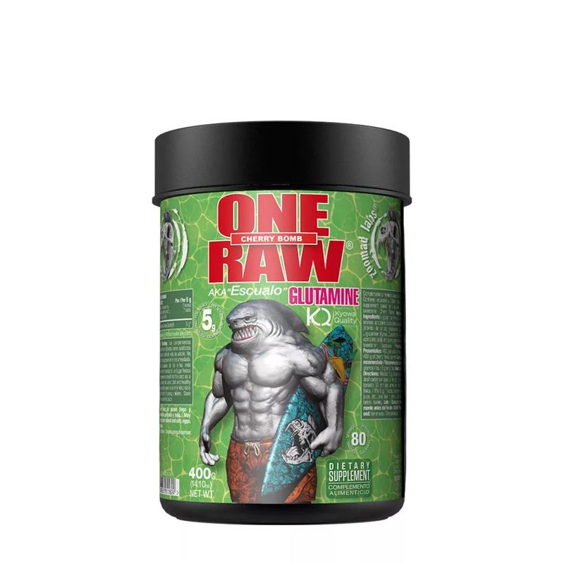 ZOOMAD LABS - ONE RAW - GLUTAMINE - 400 G