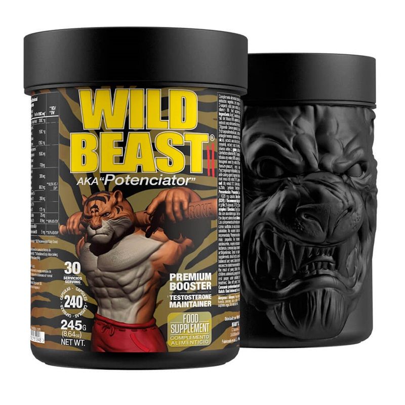 ZOOMAD LABS - WILDBEAST II - TESTO BOOSTER - 240 KAPSZULA