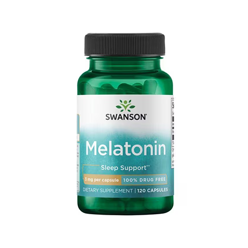 SWANSON - MELATONIN 3 MG - 120 KAPSZULA