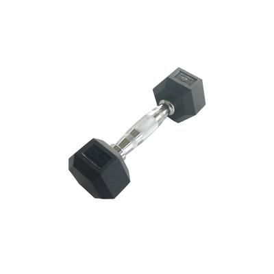 SVELTUS - HEXAGONAL DUMBBELL - HEX HATSZÖGLETŰ EGYKEZES GUMÍROZOTT FIX EDZŐTERMI KÉZISÚLYZÓ - 3 KG