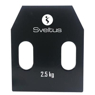 SVELTUS - STEEL PLATES WITH HANDLES - FOGANTYÚS SÚLY SÚLYMELLÉNYHEZ - 2,5 KG