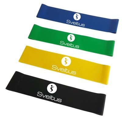 SVELTUS - AEROBIC LATEX BANDS SET - LATEX GUMIHUROK SZETT