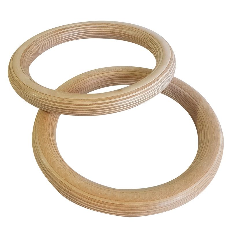 SVELTUS - WOODEN GYM RINGS - TORNA GYŰRŰ