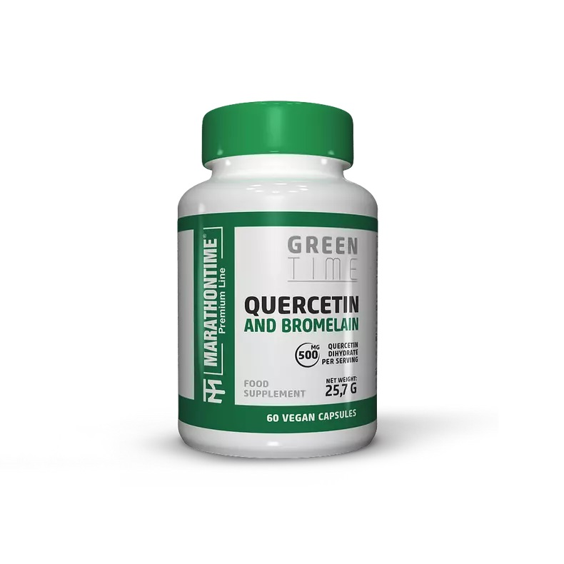 MARATHONTIME - QUERCETIN ÉS BROMELAIN - 60 KAPSZULA